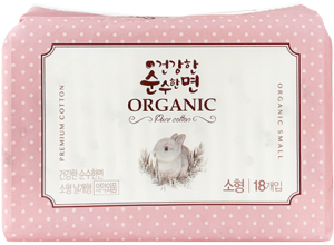 SsangYong~Тонкие гигиенические прокладки с органическим хлопком~Organic Pure Cotton