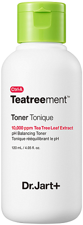 Dr.Jart+~Тонер с экстрактом чайного дерева для проблемной кожи~Ctrl A Teatreement Toner
