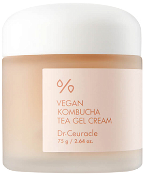 Dr.Ceuracle~Увлажняющий гель-крем с пробиотиками~Vegan Kombucha Tea Gel Cream